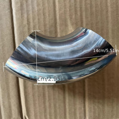 Stainless Steel Armrest Guard Rail Turning Head Thickened Rail Curved Pipe Head