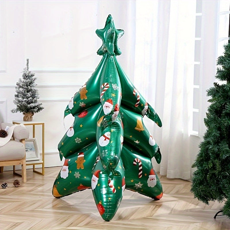 1pc Oversized Christmas Tree Balloons Christmas Decorations
