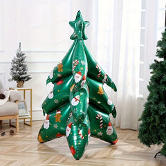 1pc Oversized Christmas Tree Balloons Christmas Decorations