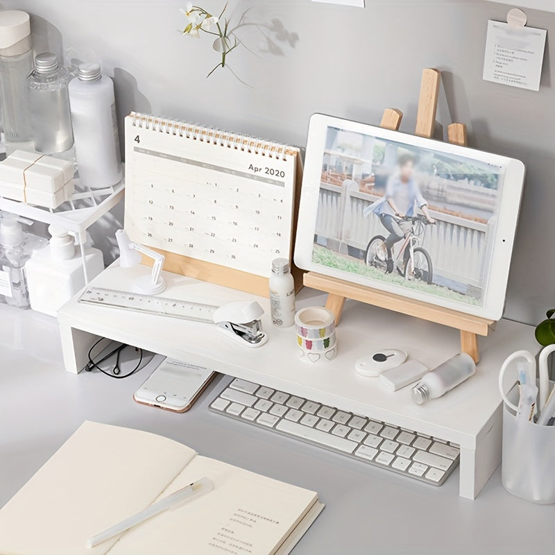 Desktop Computer Heightening Frame Storage Shelf Monitor Lifting Base Bracket