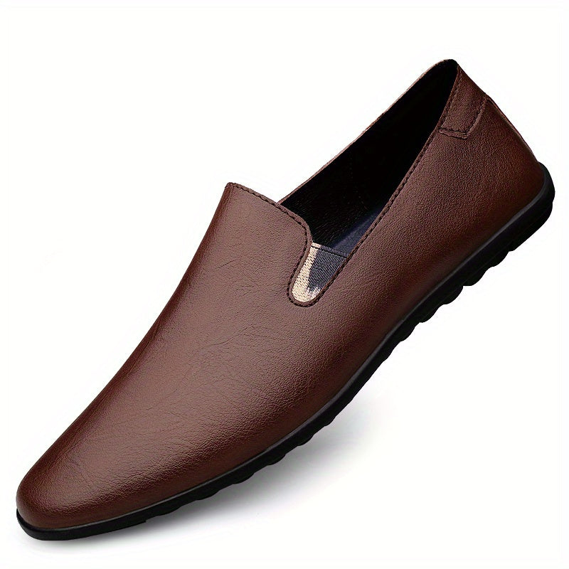 Men's Comfy Slip On Loafers Non-slip Driving Shoes
