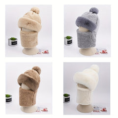 Winter Ear Protection Hat Windproof Outdoor Cycling Hat Thickened Warm Keeping
