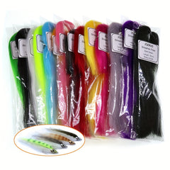 14 Packs Waterproof Fly Tying Material for Saltwater Baitfish