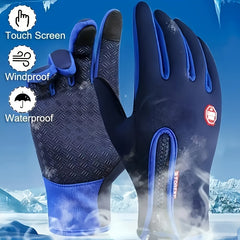 Winter Warm Gloves Waterproof Coldproof Touch Screen Skiing Gloves