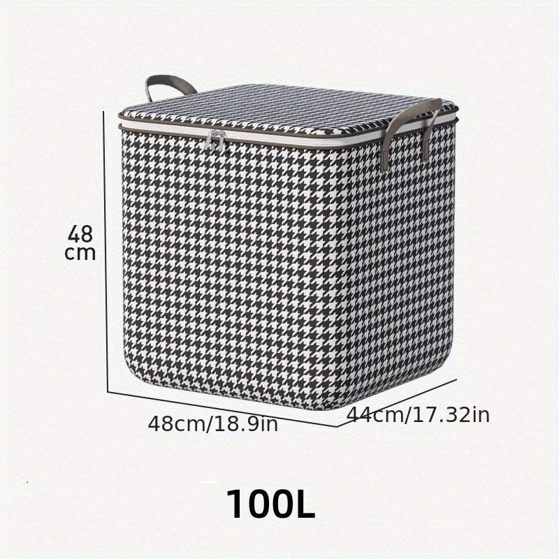 Large Clothes Quilt Storage Bags Blanket Packing Cubes Foldable Containers
