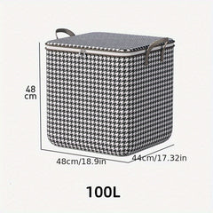 Large Clothes Quilt Storage Bags Blanket Packing Cubes Foldable Containers