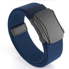 Men's Nylon Leather Belt Casual Pin Buckle Belt