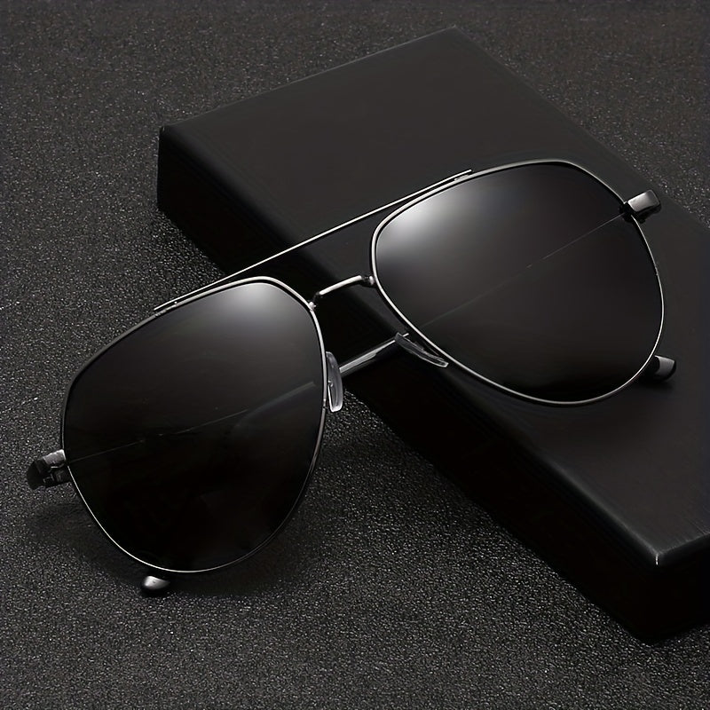 Men's Polarized Sunglasses Metal Toad Glasses