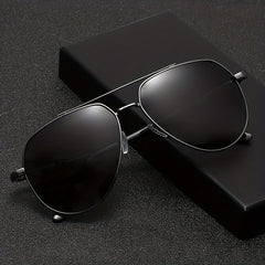 Men's Polarized Sunglasses Metal Toad Glasses