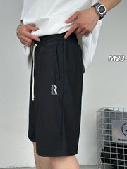 Men's Letter Print Comfy Nylon Shorts - Summer Basketball Fitness