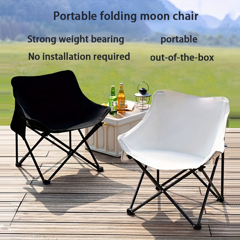 Portable Folding Moon Chair - Outdoor Leisure Chair