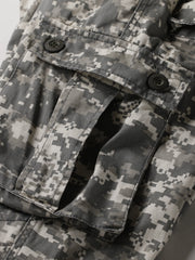 Men's Camo Cargo Pants with Pockets