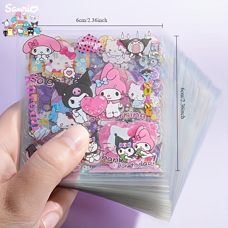 30 Transparent Animal Waterproof Stickers for Water Bottles and Journals