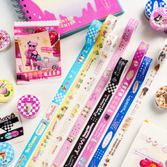 Exciting Palpitations Washi Tape Style DIY Decoration