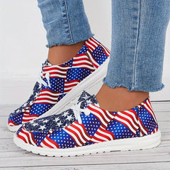 Women's Star Comfort Canvas Shoes Lightweight Low Sports Shoes