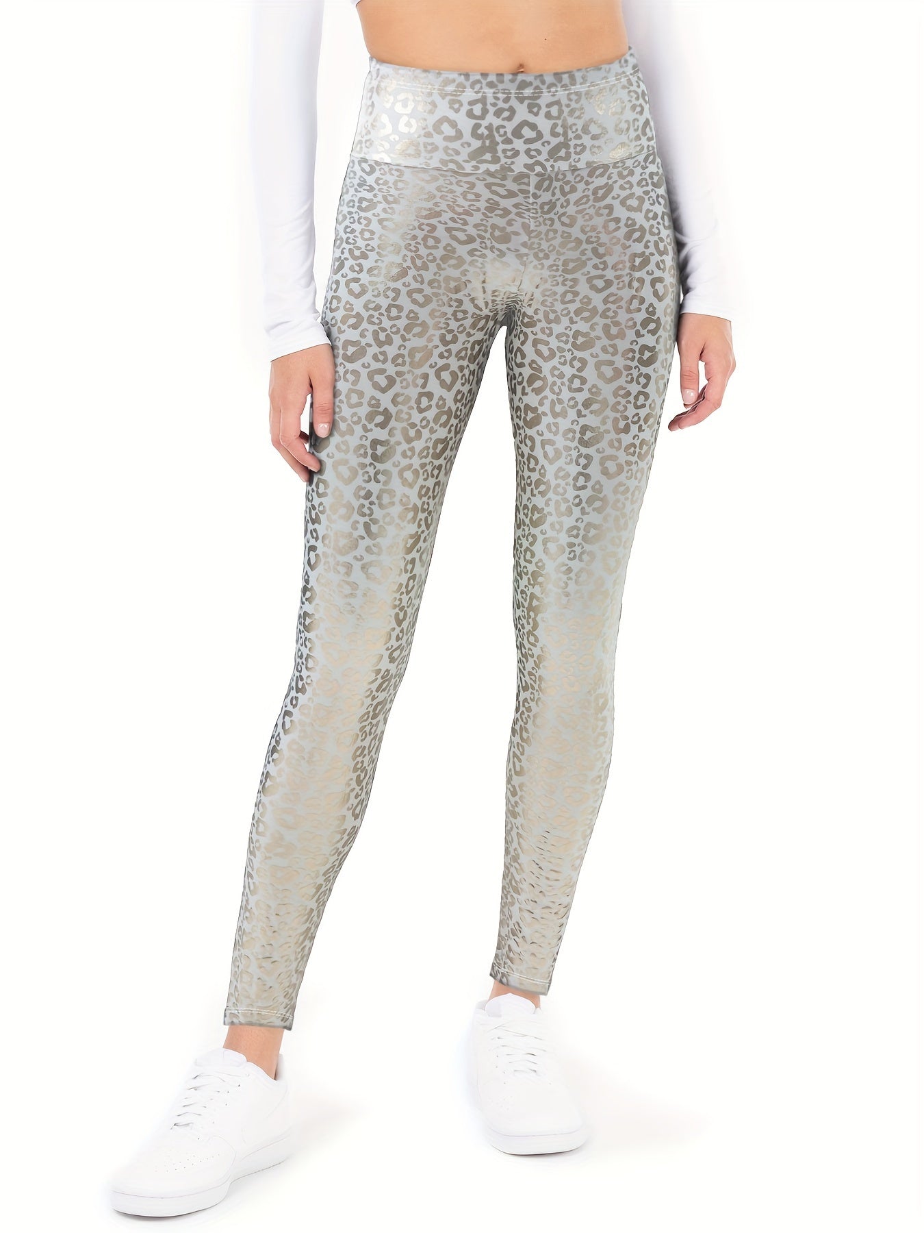 Leopard Wideband High Rise Leggings