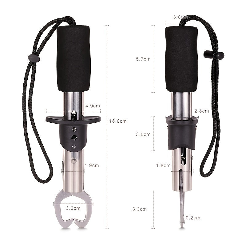 Aluminum Multifunct. Fishing Pliers Slip Resistant Grip
