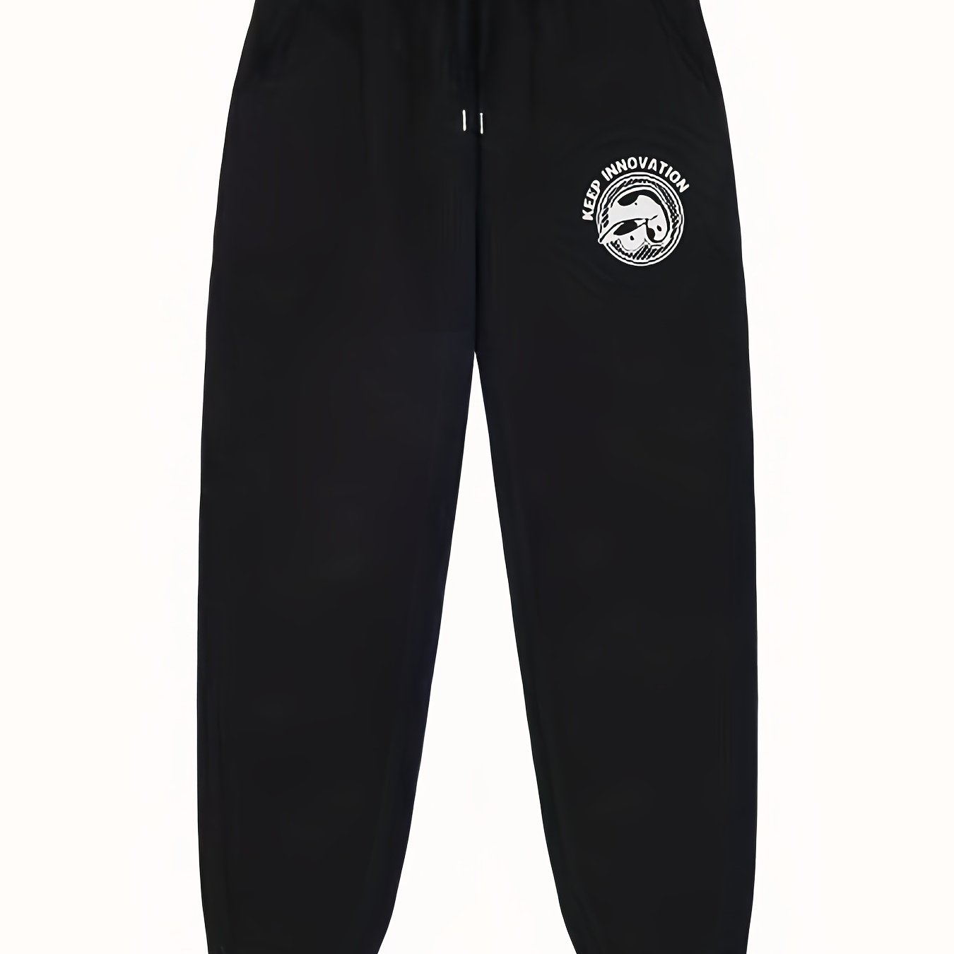 Innovation Print Joggers Men's Casual Sweatpants