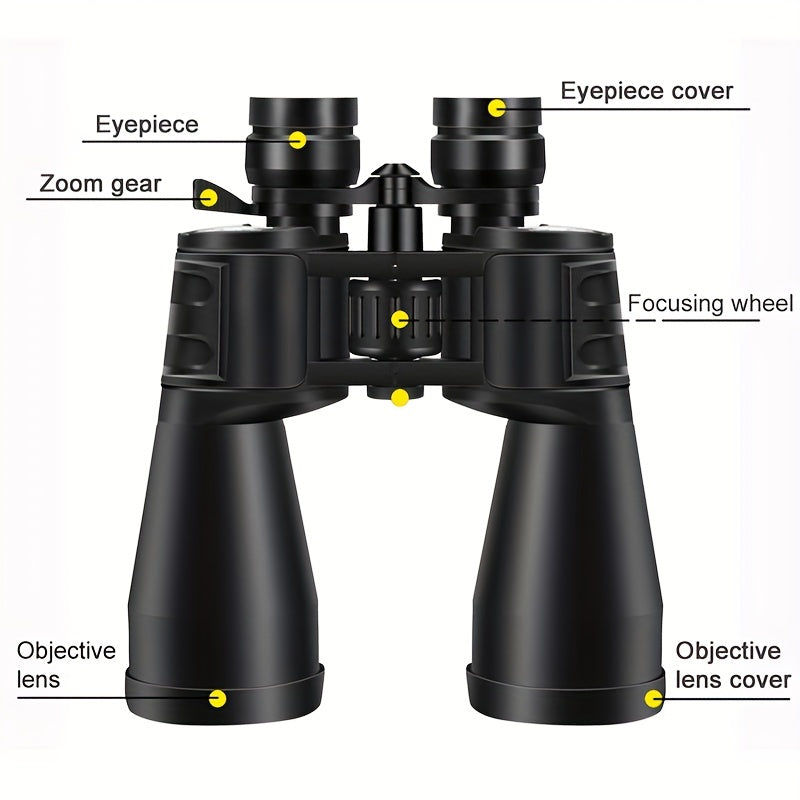10x42 Zoom Binoculars Waterproof for Bird Watching Travel Sightseeing