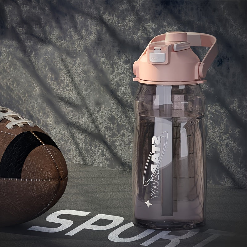1500ml Leakproof Sports Water Bottle with Straw
