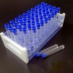 Plastic Test Tube Rack for 13mm 16mm Tubes, Lab Test Tube Holder