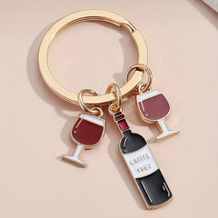 Beer Cup Pendant Keychain Christmas Party Halloween Holiday Gift