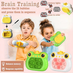 Pop Fidget Toys Handheld Game Sensory Toy For Kids Light Up Decompression Toy