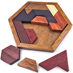 Wooden Octagonal Puzzle Toy for Family Interaction
