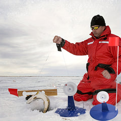 Ice Fishing Automatic Flag Stand Winter Reminder