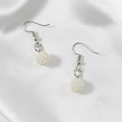 Faux Pearl Drop Earrings Jewelry Gift For Girls