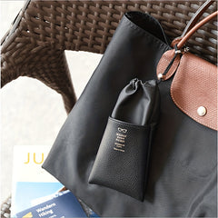 Mini Sunglasses Pouch Drawstring Glasses Dustproof Bag Lightweight