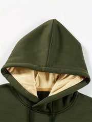Patchwork Print Hoodie Hoodies For Men Men's Casual Graphic Pullover Hooded Swea