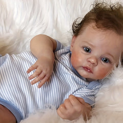 Reborn Baby Doll 3D Skin Hand Painted Genesis Paint High Art Doll For Child