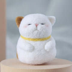 Deer Wool Felt Poking Diy Material Bag Needle Felting Gift