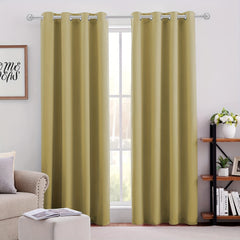 Blackout Curtain Thermal Insulated Room Darkening Study Bedroom