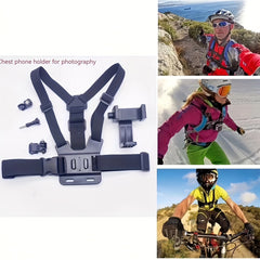Mobile Phone Chest Strap Sports Brace Kit