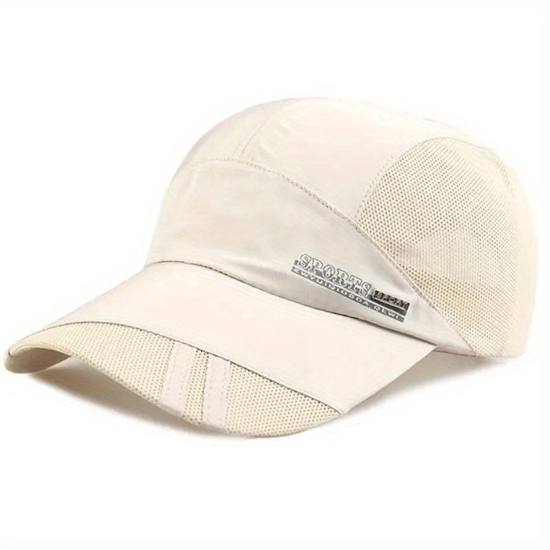 Mesh Baseball Cap UV Protection Lightweight Sun Hat