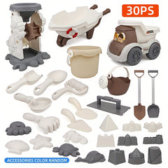 30pc Beach & Snow Toy Set for Creative Sand and Snow Activities