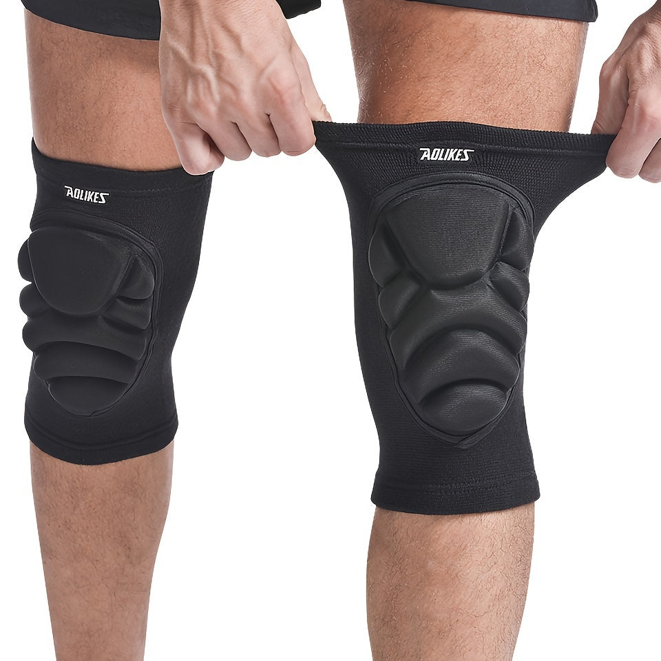 2pcs Sports Sponge Knee Pads Anti-collision For Volleyball Dancing