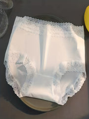 3pcs Lace Briefs Comfy Stretchy Panties Women's Lingerie
