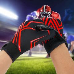 Teenagers Football Gloves Sticky Goalkeeper Gloves Silicone Grip Sports Gloves