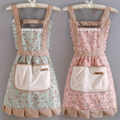 Waterproof Sleeveless Cloth Protective Apron for Household Cleaning