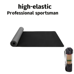 TPE Odorless Natural Rubber Yoga Mat Anti Slip Wear Resistant Exercise Mat