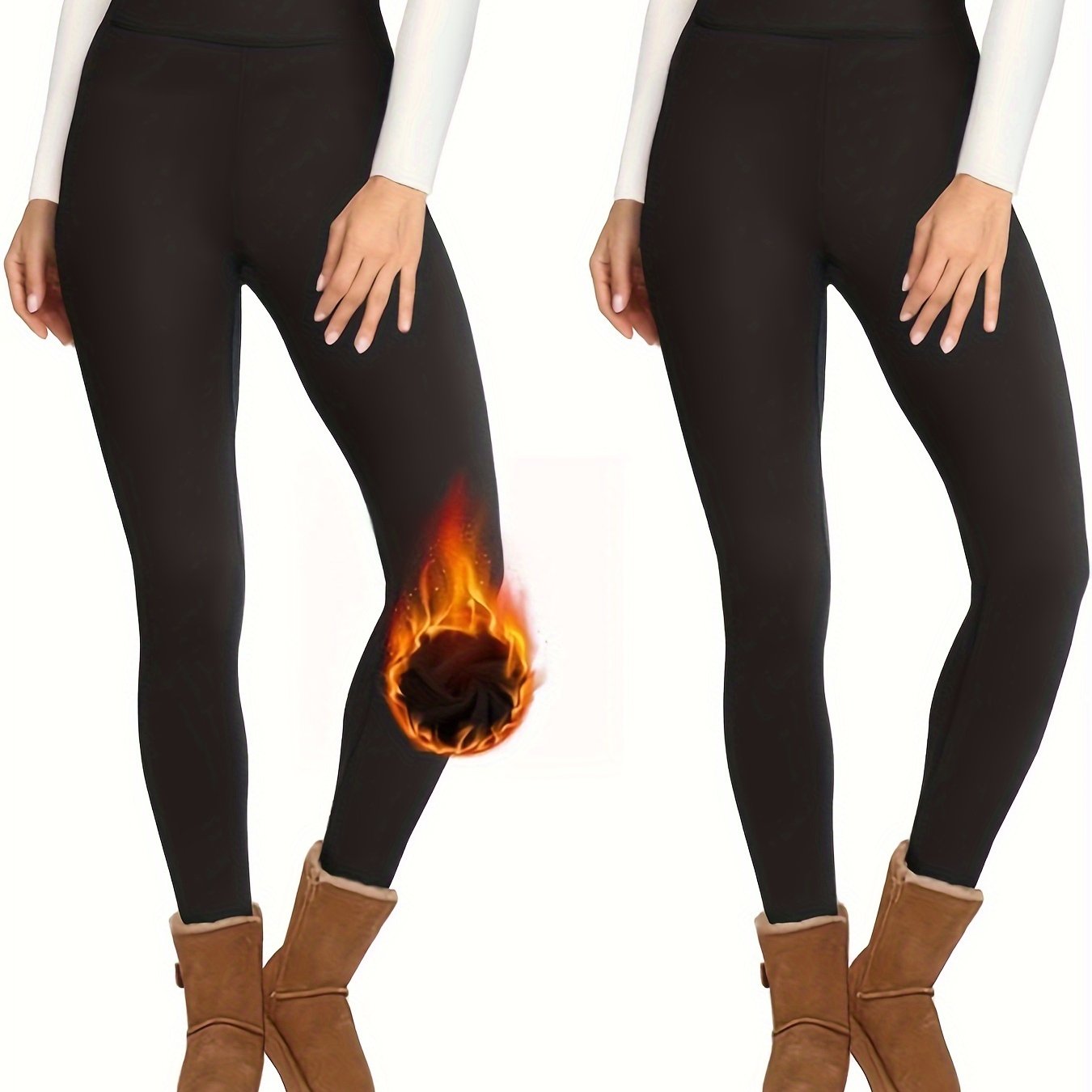 Yoga Fleece Warm Running Fitness Leggings Women's Activewear