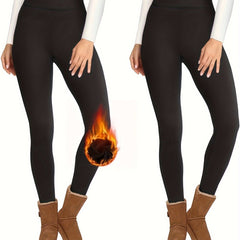 Yoga Fleece Warm Running Fitness Leggings Women's Activewear