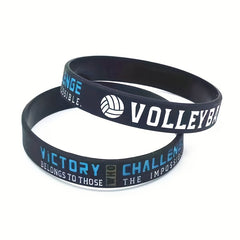 1Pcs 3Pcs Bball Believe You Can Victory Winners Never Quit Silicone Bracelet
