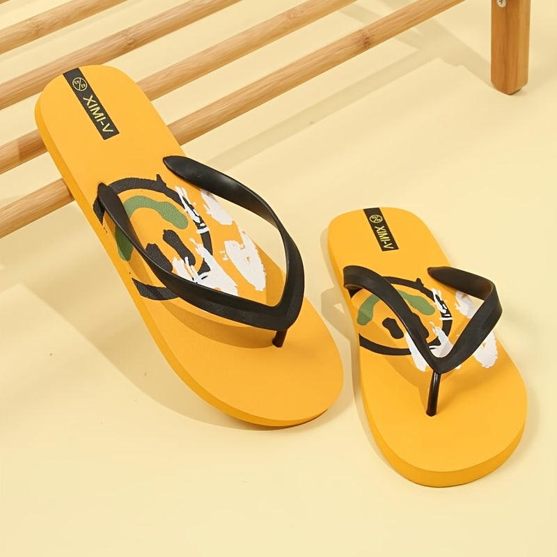 Men's Lightweight Non-slip Flip Flops Slides