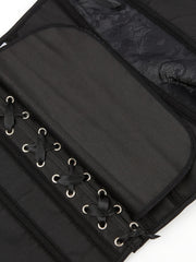 Strapless Corset Bustier Lace Up Body Shaper