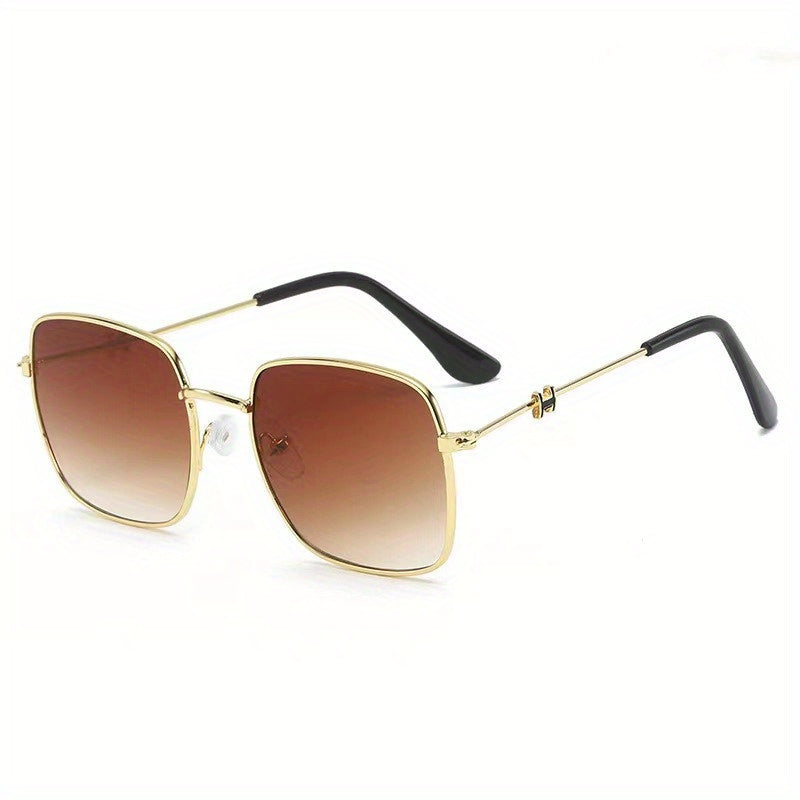 Boy's Square Metal Sunglasses UV Protection Sunshade