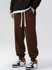 Men's Drawstring Sweatpants Loose Fit Casual Joggers